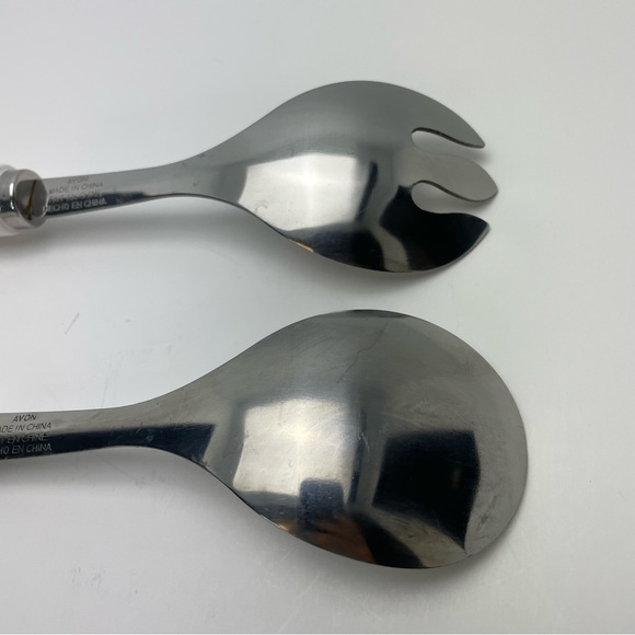 Nautical Anchor Utensil’s Large Fork & Salad Avon - Picture 4 of 13